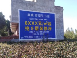 彭泽墙体广告的好处
