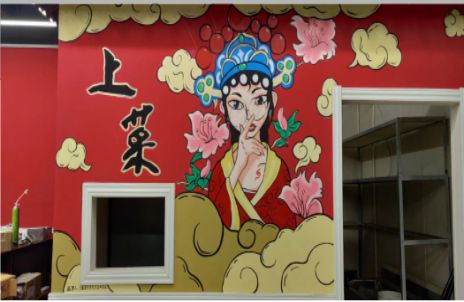 彭泽墙体彩绘的发展和应用