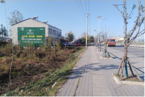 彭泽书山南院墙体广告
