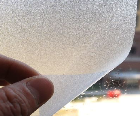 彭泽玻璃门外面粘广告用什么材料好？