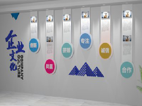 彭泽企业文化墙需要传递什么办公文化？